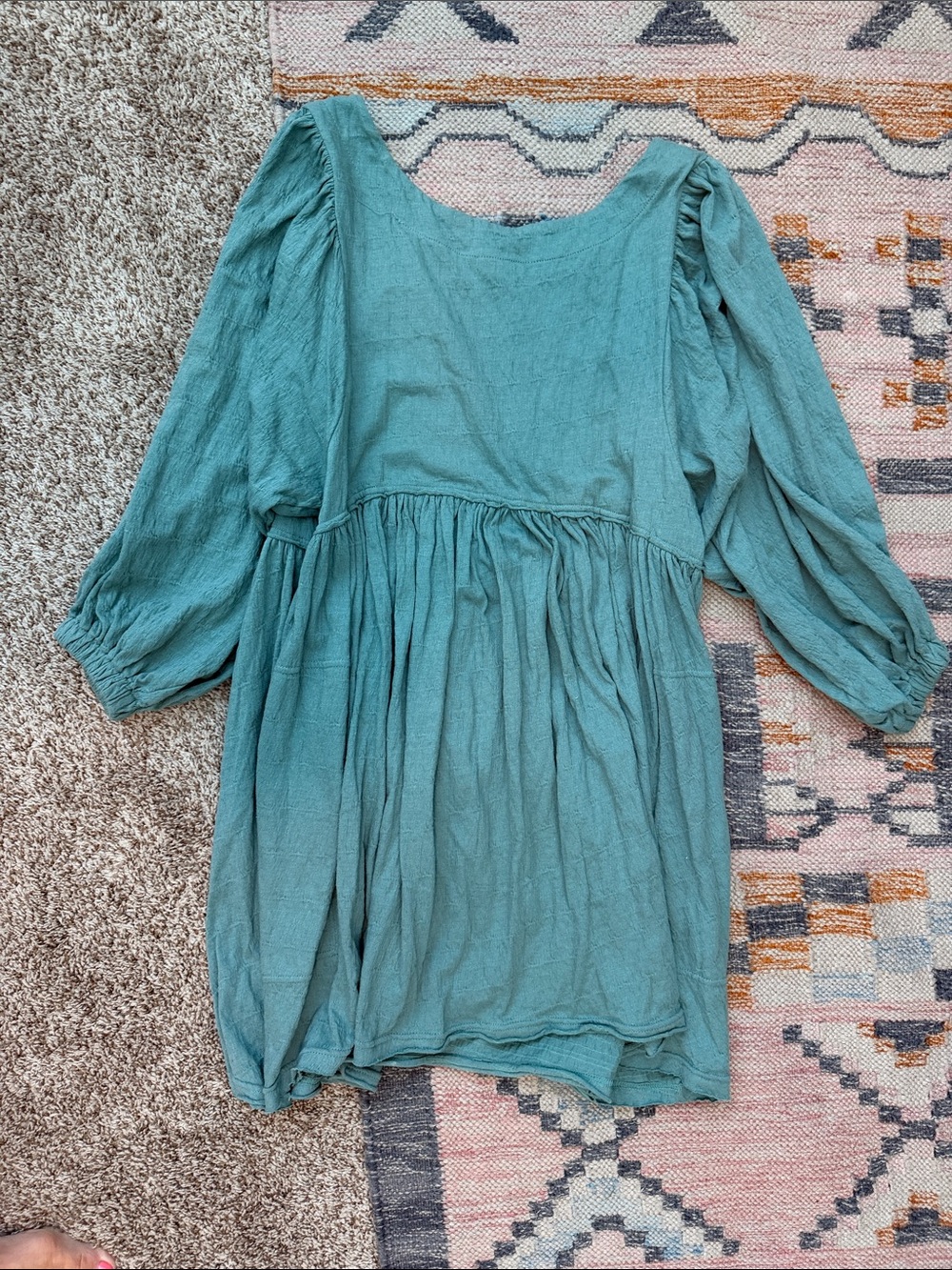 Free people quarter sleeve dress